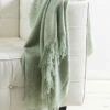 Hot Sale 🔥 Belle Epoque Woven Sage Throw Home Blankets & Throws ⭐ -Belle Epoque Shop 3030107449 RLLZ 1
