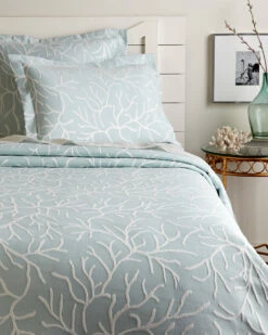 Best Pirce 🌟 Belle Epoque Coral Glory Coverlet Collection Home Comforters & Quilts ⭐