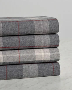 Discount 👏 Belle Epoque Heathered Plaid Flannel Sheet Set Home Sheets 🎁