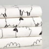 Best Sale 💯 Belle Epoque Frolicking Sheep Flannel Sheet Set Home Sheets 🌟 -Belle Epoque Shop 3030653165 RLLZ 1