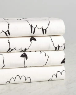 Best Sale 💯 Belle Epoque Frolicking Sheep Flannel Sheet Set Home Sheets 🌟