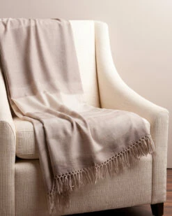 Discount ❤️ Belle Epoque Missing Weave Ecru Throw Home Blankets & Throws 💯