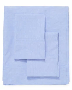 Coupon 💯 Belle Epoque Chambray Fling Sheet Set Home Sheets 🔥
