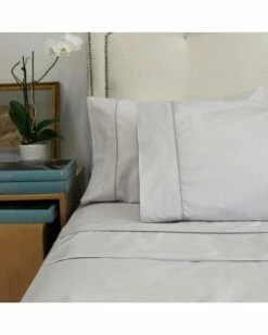 Cheapest ⭐ Belle Epoque Combed Cotton Percale Sheet Set Home Sheets Grey 💯