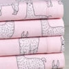 Brand new ⌛ Belle Epoque Lama Print Flannel Sheet Set Home Sheets 🎉 -Belle Epoque Shop 3033413062 RLLZ 1