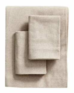 Cheapest 💯 Belle Epoque Overdyed Flannel Tan Sheet Set Home Sheets ⭐